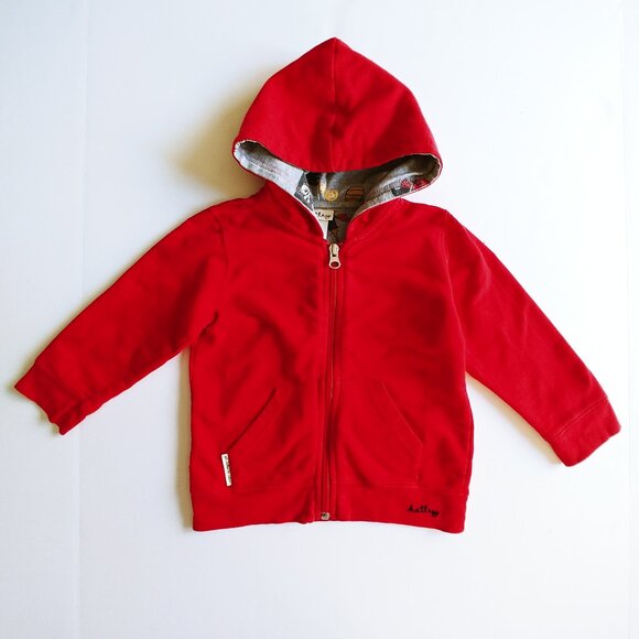 Hatley Woodland Whimsy Bear Zip-Up Hoodie 3T - Picture 10 of 11